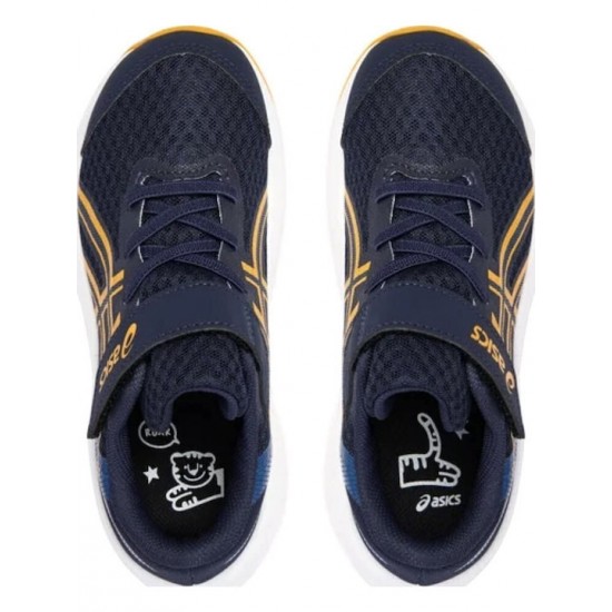 ASICS Patriot Αθλητικά Παιδικά Παπούτσια Running με Σκρατς Μπλε 1014A391-403 ASICS Patriot Αθλητικά Παιδικά Παπούτσια Running με Σκρατς Μπλε 1014A391-403
