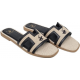 Beverly Hills Polo Club Γυναικειες παντοφλες BHW619005 - 1353 beige black Beverly Hills Polo Club Γυναικειες παντοφλες BHW619005 - 1353 beige black