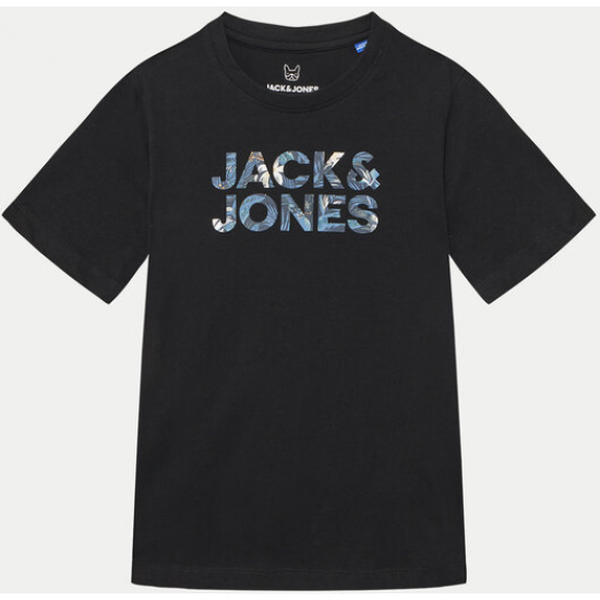 Jack & Jones Junior T-Shirt 12268854-black Jack & Jones Junior T-Shirt 12268854-black