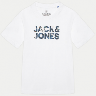 Jack & Jones Junior T-Shirt 12268854 white Jack & Jones Junior T-Shirt 12268854 white