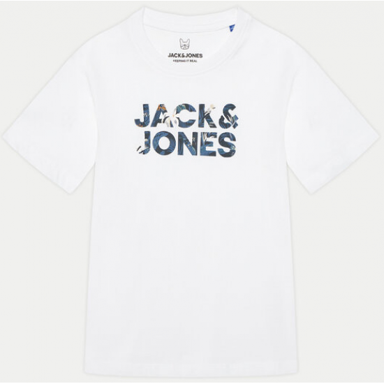 Jack & Jones Junior T-Shirt 12268854 white Jack & Jones Junior T-Shirt 12268854 white