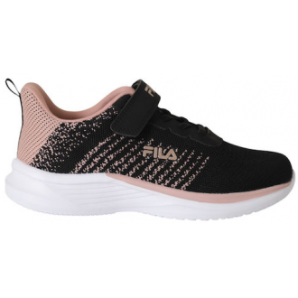 FILA Fast Αθλητικά Παιδικά Παπούτσια Running με Σκρατς Μαύρα 3AF61003-095