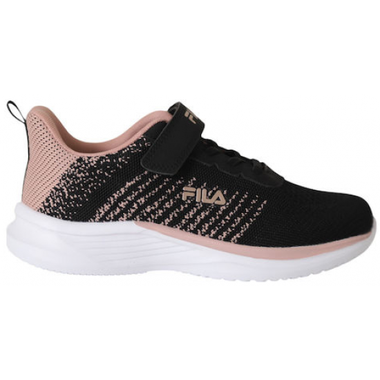 FILA Fast Αθλητικά Παιδικά Παπούτσια Running με Σκρατς Μαύρα 3AF61003-095 FILA Fast Αθλητικά Παιδικά Παπούτσια Running με Σκρατς Μαύρα 3AF61003-095