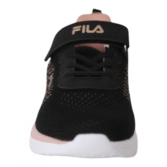 FILA Fast Αθλητικά Παιδικά Παπούτσια Running με Σκρατς Μαύρα 3AF61003-095 FILA Fast Αθλητικά Παιδικά Παπούτσια Running με Σκρατς Μαύρα 3AF61003-095
