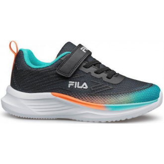 FILA Παιδικά Sneakers με Σκρατς Μαύρα 3AF61006-053