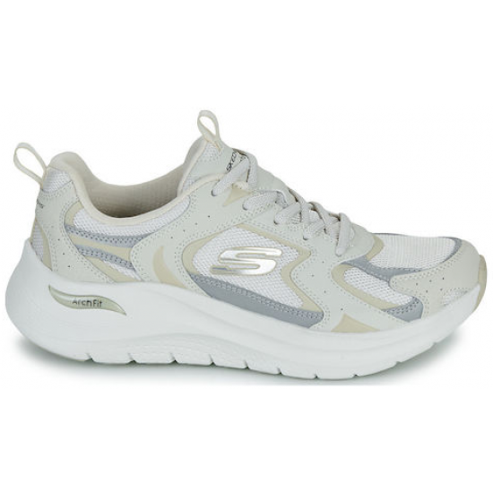 Skechers Arch Fit 2.0 Γυναικεία Sneakers Λευκά 150332-NAT Skechers Arch Fit 2.0 Γυναικεία Sneakers Λευκά 150332-NAT