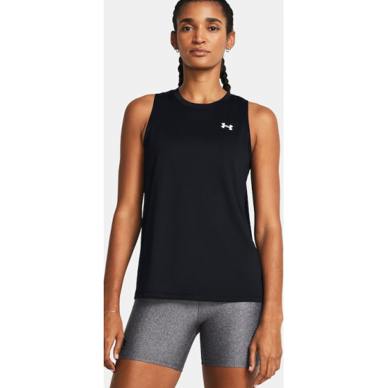Under Armour Γυναικεία Αθλητική Μπλούζα Αμάνικη Μαύρη 1383655-001 Under Armour Γυναικεία Αθλητική Μπλούζα Αμάνικη Μαύρη 1383655-001