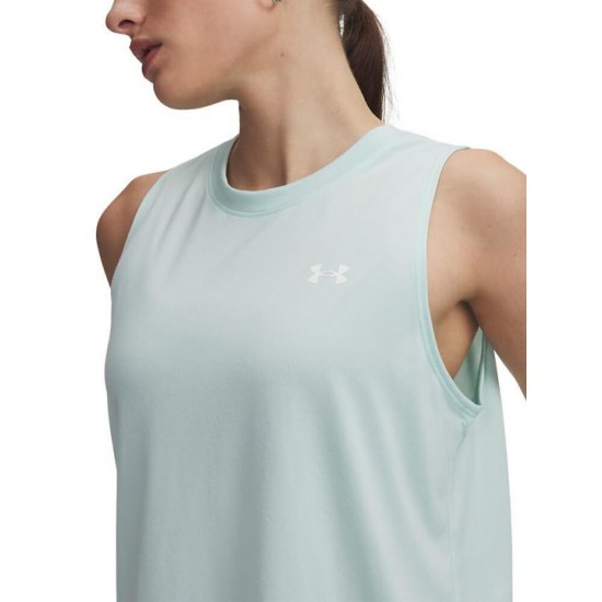 Under Armour Γυναικεία Αθλητική Μπλούζα Αμάνικη Refresh Mint-white 1383655-703 Under Armour Γυναικεία Αθλητική Μπλούζα Αμάνικη Refresh Mint-white 1383655-703