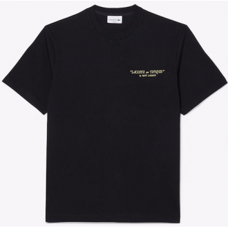 Lacoste Ανδρικό T-shirt Μαύρο TH1425 00 031 noir