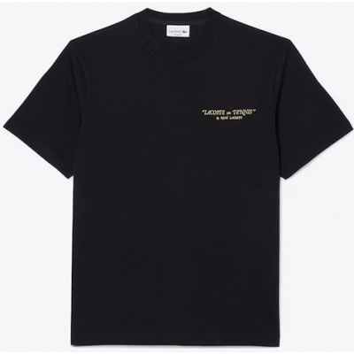 Lacoste Ανδρικό T-shirt Μαύρο TH1425 00 031 noir Lacoste Ανδρικό T-shirt Μαύρο TH1425 00 031 noir