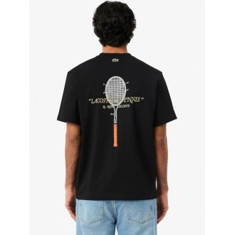Lacoste Ανδρικό T-shirt Μαύρο TH1425 00 031 noir Lacoste Ανδρικό T-shirt Μαύρο TH1425 00 031 noir