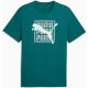 PUMA Wording T-shirt Πράσινο 691775-41