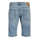 JJ REBEL by Jack & Jones Ανδρική Βερμούδα Τζιν 12287645 blue denim