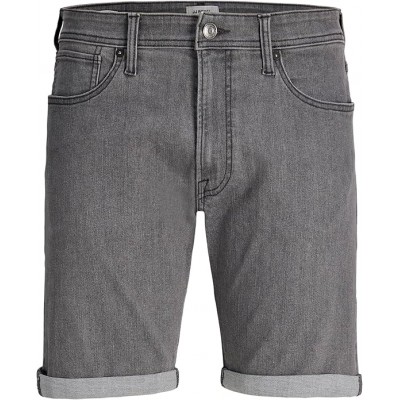 JJ REBEL by Jack & Jones Ανδρική Βερμούδα Τζιν 12297574 grey denim