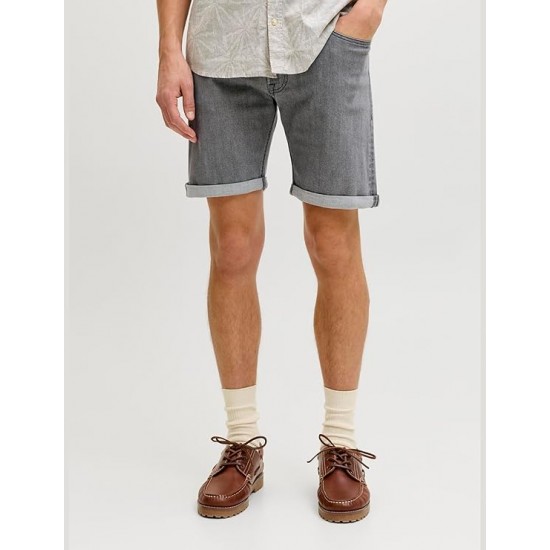 JJ REBEL by Jack & Jones Ανδρική Βερμούδα Τζιν 12297574 grey denim