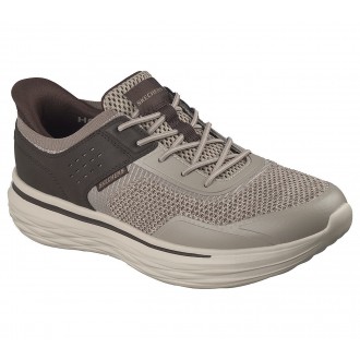 Skechers Ανδρικά Relaxed Fit: Nevarro - Tavo 211334-TPBR Μπεζ-Καφέ Skechers Ανδρικά Relaxed Fit: Nevarro - Tavo 211334-TPBR Μπεζ-Καφέ