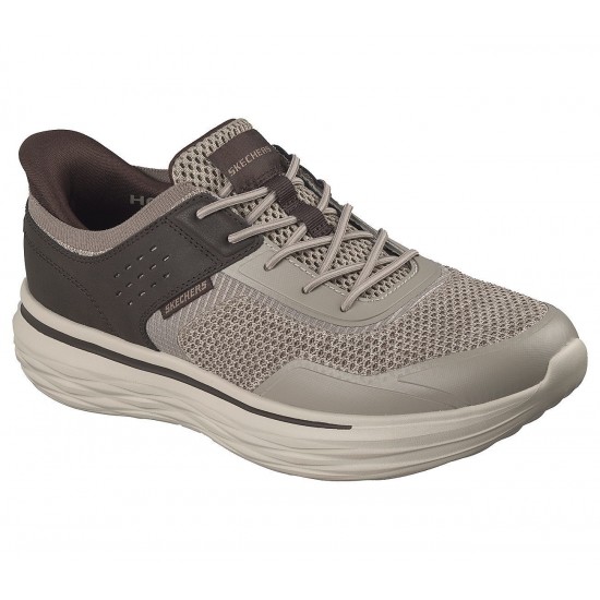 Skechers Ανδρικά Relaxed Fit: Nevarro - Tavo 211334-TPBR Μπεζ-Καφέ Skechers Ανδρικά Relaxed Fit: Nevarro - Tavo 211334-TPBR Μπεζ-Καφέ
