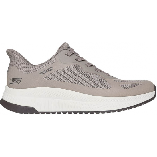 Skechers Bobs Squad4 Dark Taupe Ανδρικά Ανατομικά Sneakers Μπεζ-Γκρί 118423-DKTP Skechers Bobs Squad4 Dark Taupe Ανδρικά Ανατομικά Sneakers Μπεζ-Γκρί 118423-DKTP