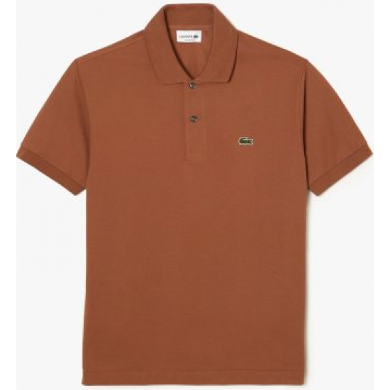 Lacoste ΜΠΛΟΥΖΑ ΚΜ POLO SS L1212 00 LFA marron clair Lacoste ΜΠΛΟΥΖΑ ΚΜ POLO SS L1212 00 LFA marron clair