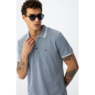 Tiffosi Polo Μπλούζα Μπλε 10064381-782