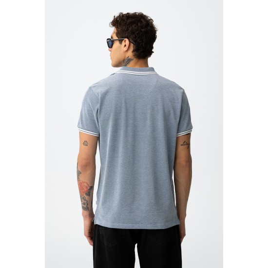 Tiffosi Polo Μπλούζα Μπλε 10064381-782