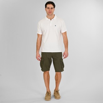 Rebase Cargo Shorts with Belt Ανδρική Βερμούδα 261RMSHO-7028 DK khaki Rebase Cargo Shorts with Belt Ανδρική Βερμούδα 261RMSHO-7028 DK khaki