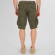 Rebase Cargo Shorts with Belt Ανδρική Βερμούδα 261RMSHO-7028 DK khaki Rebase Cargo Shorts with Belt Ανδρική Βερμούδα 261RMSHO-7028 DK khaki