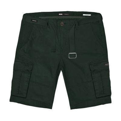 Rebase Cargo Shorts with Belt Ανδρική Βερμούδα 261RMSHO-7028 pesto