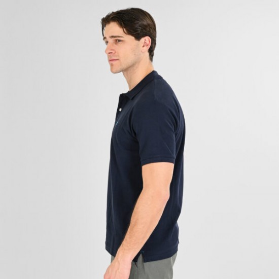 Rebase Polo Pique Aνδρική Μπλούζα 261RPS-3032 navy Rebase Polo Pique Aνδρική Μπλούζα 261RPS-3032 navy