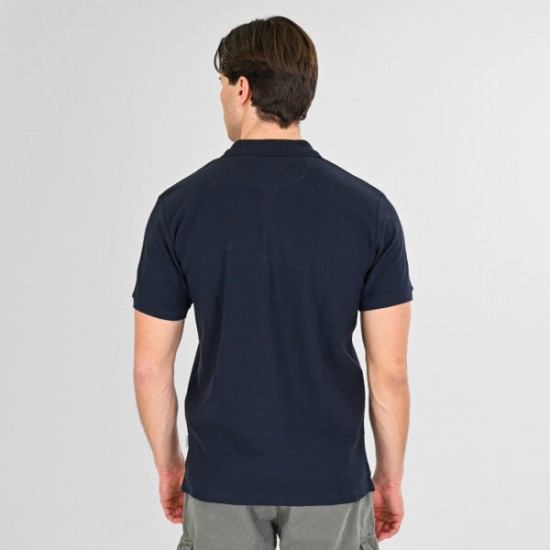 Rebase Polo Pique Aνδρική Μπλούζα 261RPS-3032 navy Rebase Polo Pique Aνδρική Μπλούζα 261RPS-3032 navy