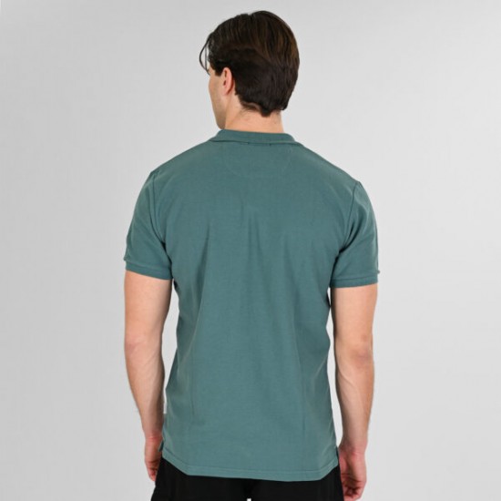 Rebase Polo Pique Aνδρική Μπλούζα 261RPS-3032 seamist Rebase Polo Pique Aνδρική Μπλούζα 261RPS-3032 seamist
