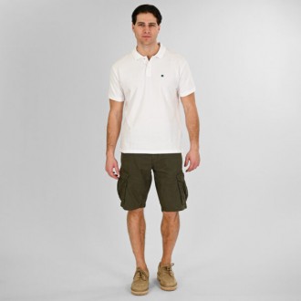 Rebase Polo Pique Aνδρική Μπλούζα 261RPS-3032 white Rebase Polo Pique Aνδρική Μπλούζα 261RPS-3032 white