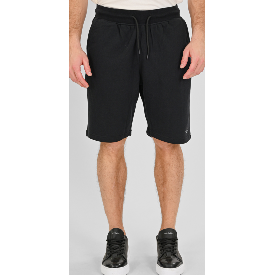 Rebase Shorts Ανδρική Αθλητική Βερμούδα 261RMS-6022 black Rebase Shorts Ανδρική Αθλητική Βερμούδα 261RMS-6022 black