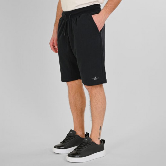 Rebase Shorts Ανδρική Αθλητική Βερμούδα 261RMS-6022 black Rebase Shorts Ανδρική Αθλητική Βερμούδα 261RMS-6022 black