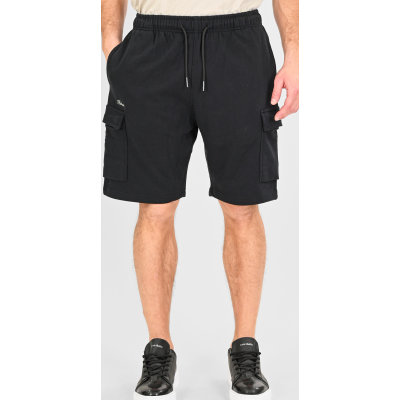 Rebase Shorts Ανδρική Cargo Βερμούδα 261RMS-6025 black