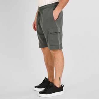 Rebase Shorts Ανδρική Cargo Βερμούδα 261RMS-6025 khaki Rebase Shorts Ανδρική Cargo Βερμούδα 261RMS-6025 khaki