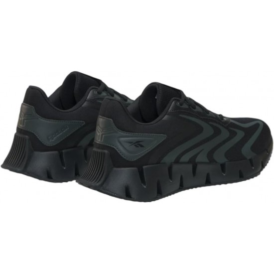 Reebok Zig Rise Unisex Adult Trainer 100255946 black-grey Reebok Zig Rise Unisex Adult Trainer 100255946 black-grey