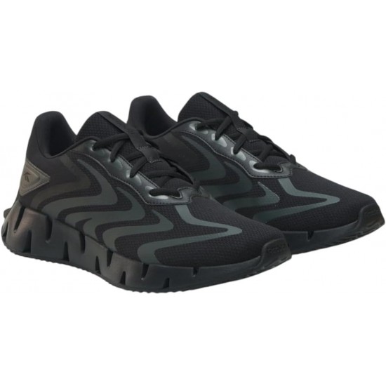 Reebok Zig Rise Unisex Adult Trainer 100255946 black-grey Reebok Zig Rise Unisex Adult Trainer 100255946 black-grey