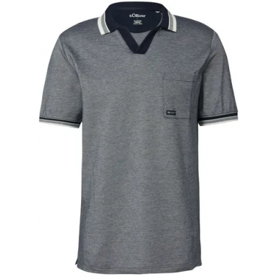 S.Oliver Polo Pique Aνδρική Μπλούζα 2172374-59W2 S.Oliver Polo Pique Aνδρική Μπλούζα 2172374-59W2
