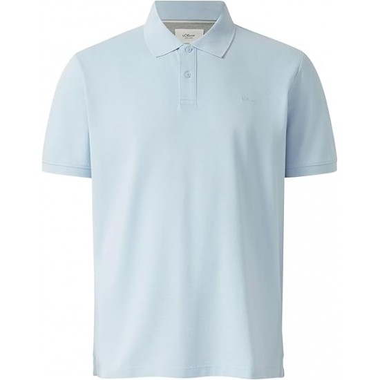 S.Oliver Polo Pique Aνδρική Μπλούζα Υπερμέγεθος 2179030-5007 Polo Shirt S.Oliver Polo Pique Aνδρική Μπλούζα Υπερμέγεθος 2179030-5007 Polo Shirt