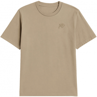 Antetokounbros Aplique Stonewashed Tee T-Shirt APCD162U25 beige