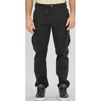 Rebase Chinos Cargo Pants 261RCCP-4086 black Rebase Chinos Cargo Pants 261RCCP-4086 black