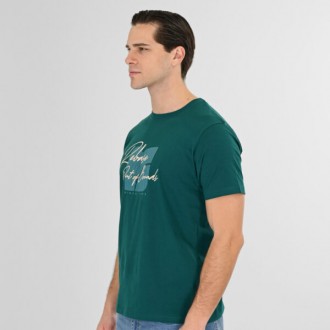 Rebase T-Shirts with High Density Print 261RTS-9089 moss green Rebase T-Shirts with High Density Print 261RTS-9089 moss green