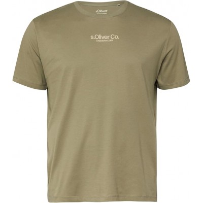 S.Oliver Men's T-Shirt Aνδρική Μπλούζα Υπερμέγεθος 2178971-78D1 S.Oliver Men's T-Shirt Aνδρική Μπλούζα Υπερμέγεθος 2178971-78D1