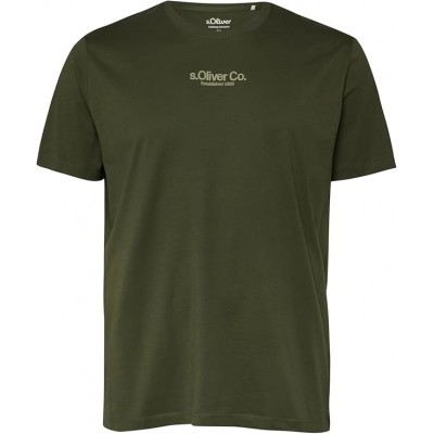 S.Oliver Men's T-Shirt Aνδρική Μπλούζα Υπερμέγεθος 2178971-79D1 S.Oliver Men's T-Shirt Aνδρική Μπλούζα Υπερμέγεθος 2178971-79D1