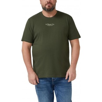 S.Oliver Men's T-Shirt Aνδρική Μπλούζα Υπερμέγεθος 2178971-79D1 S.Oliver Men's T-Shirt Aνδρική Μπλούζα Υπερμέγεθος 2178971-79D1