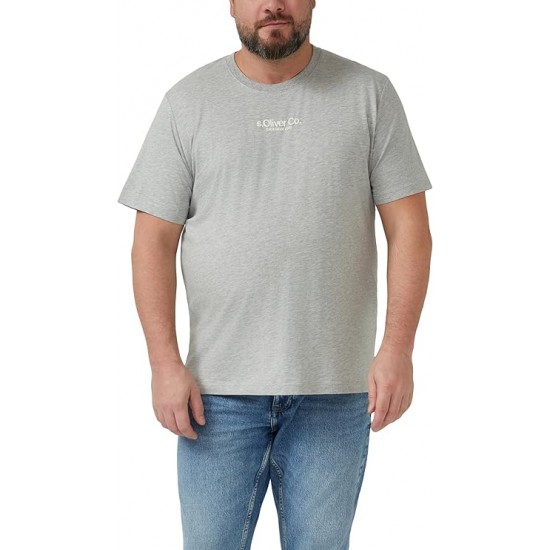 S.Oliver Men's T-Shirt Aνδρική Μπλούζα Υπερμέγεθος 2178971-94D1 S.Oliver Men's T-Shirt Aνδρική Μπλούζα Υπερμέγεθος 2178971-94D1