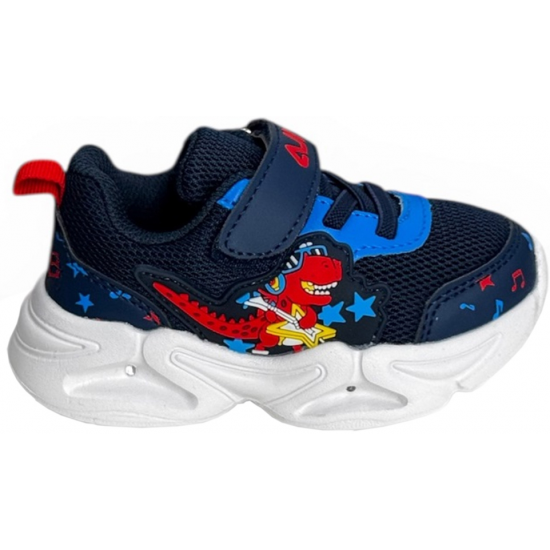 Fila Παιδικά Sneakers με Σκρατς & Φωτάκια Navy Μπλε 7BK61008-200 Fila Παιδικά Sneakers με Σκρατς & Φωτάκια Navy Μπλε 7BK61008-200