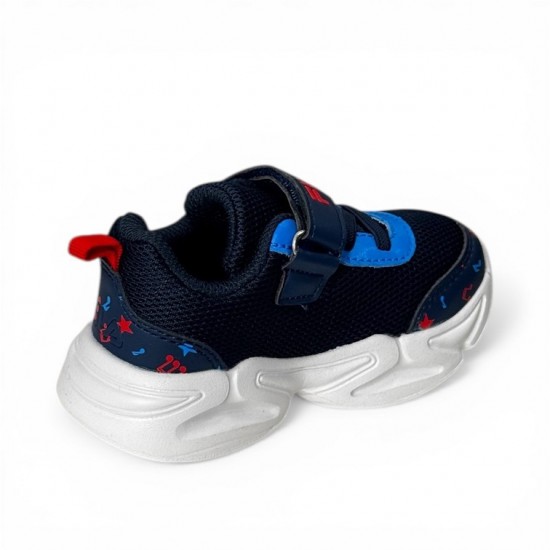 Fila Παιδικά Sneakers με Σκρατς & Φωτάκια Navy Μπλε 7BK61008-200 Fila Παιδικά Sneakers με Σκρατς & Φωτάκια Navy Μπλε 7BK61008-200