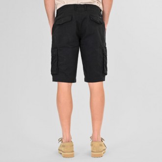 Rebase Cargo Shorts 261RMSHO-7030 black Rebase Cargo Shorts 261RMSHO-7030 black